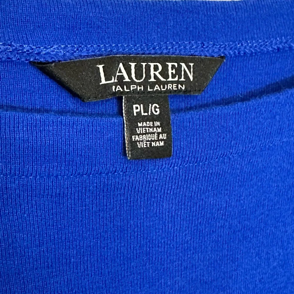 Ralph Lauren (size PL)Red White and Blue stripes Cotton Boatneck Knit Top - Picture 8 of 10